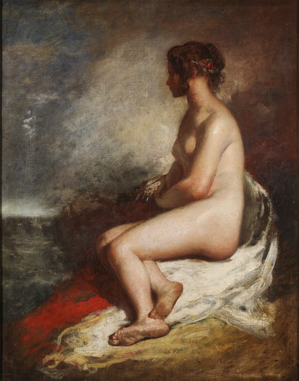 Study of a Seated Nude by William Etty