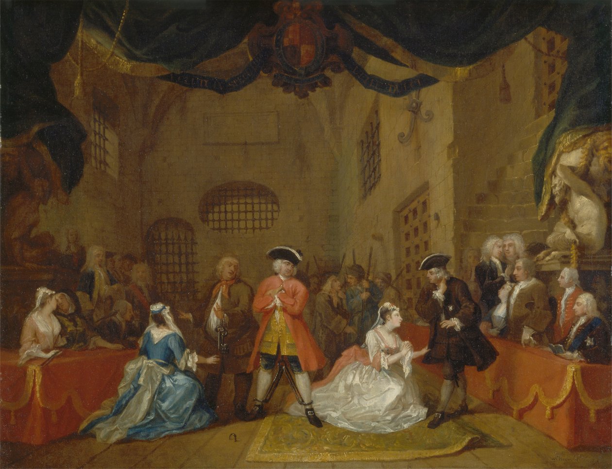 The Beggars Opera by William Hogarth
