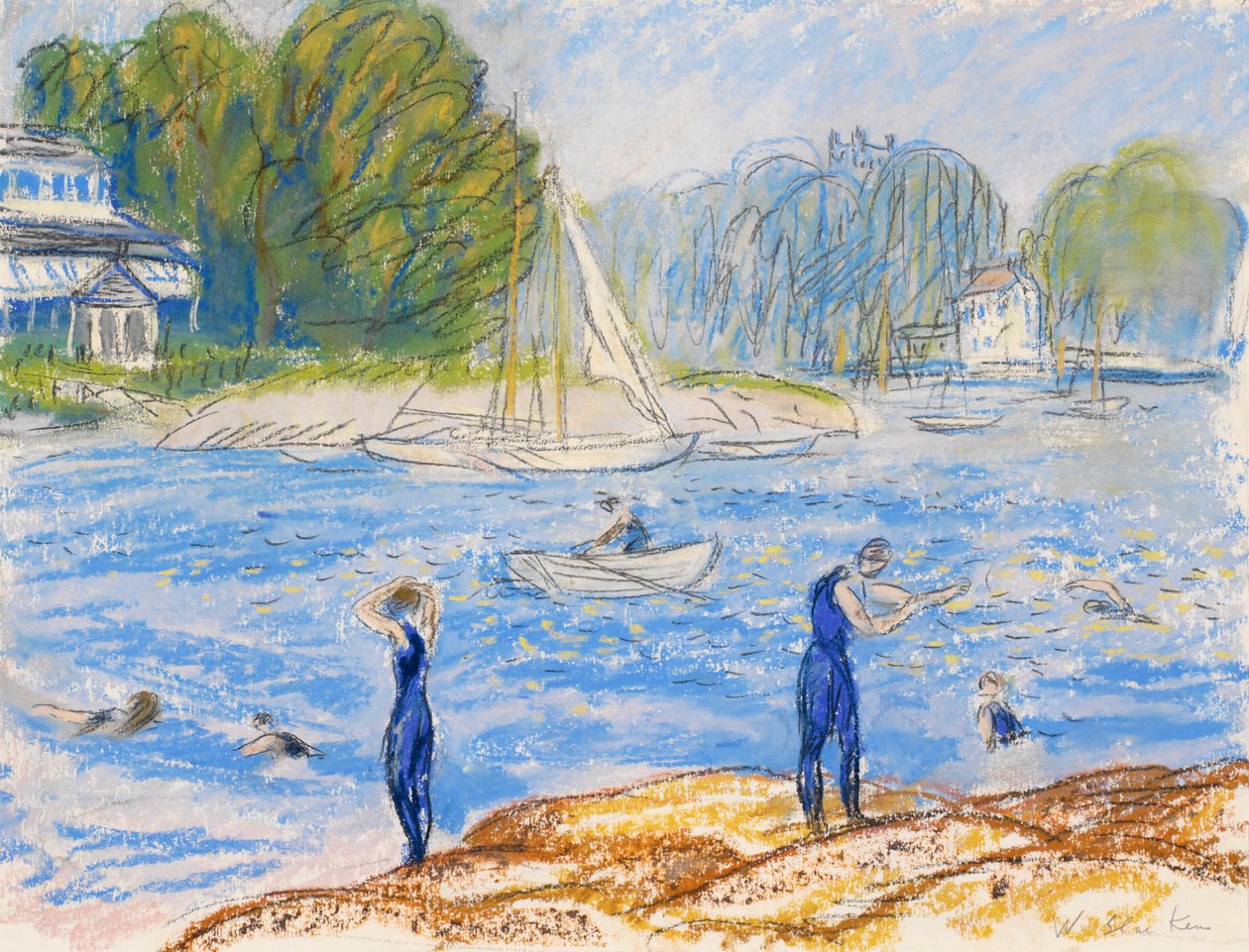 Bellport by William James Glackens