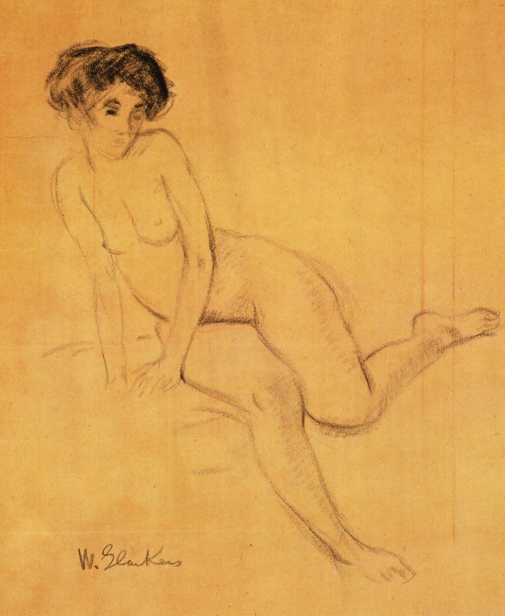 Nude by William James Glackens