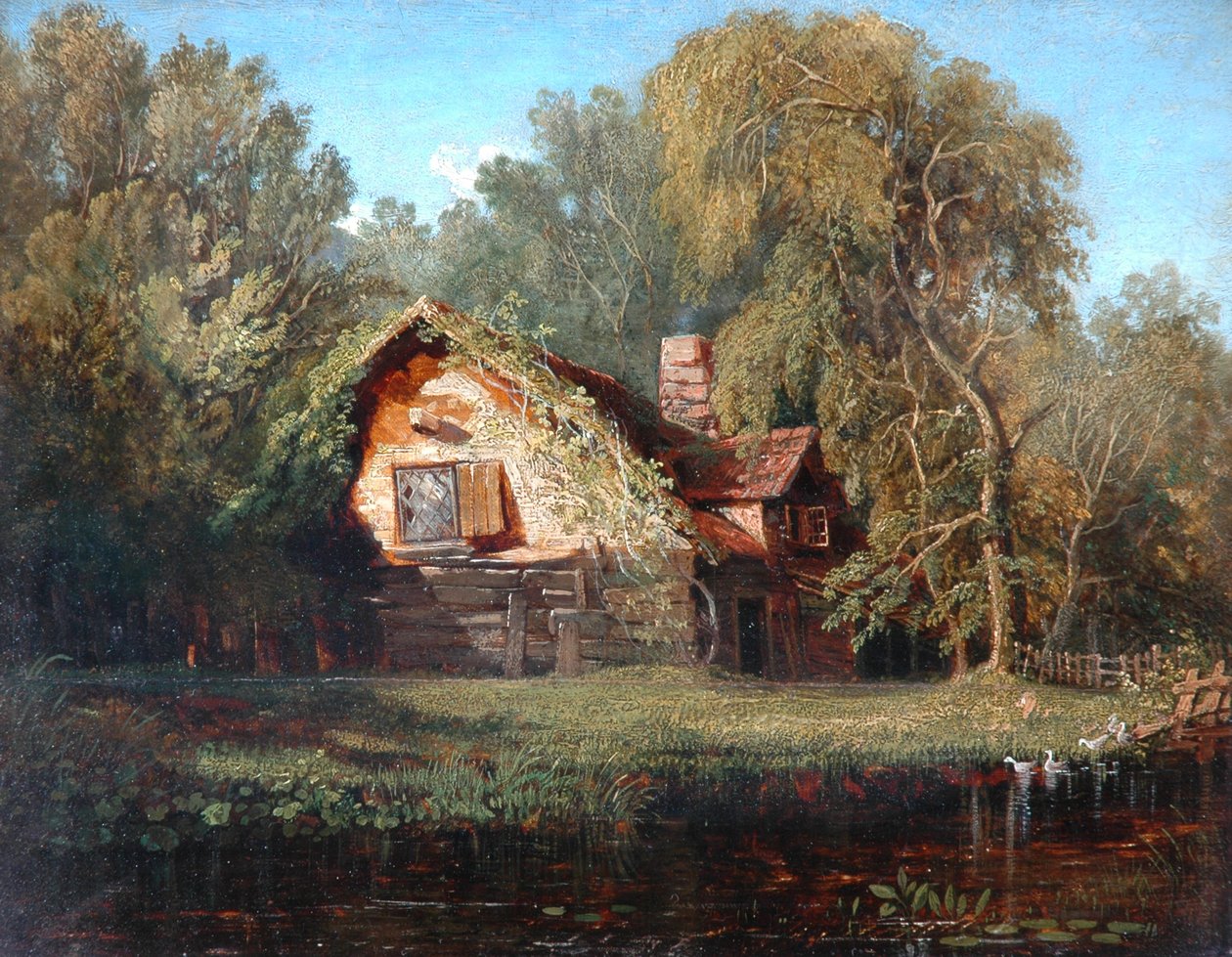 Old Cottage by William James Muller