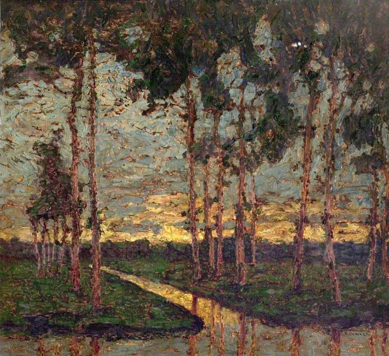 The Dyke, 1921 by William Kiddier