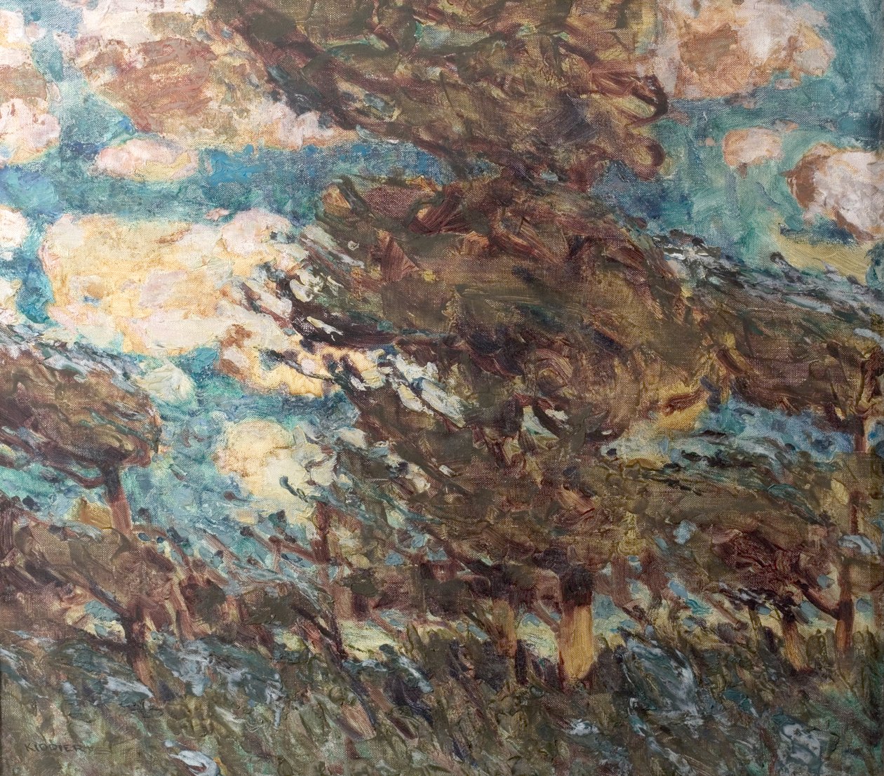 The West Wind by William Kiddier