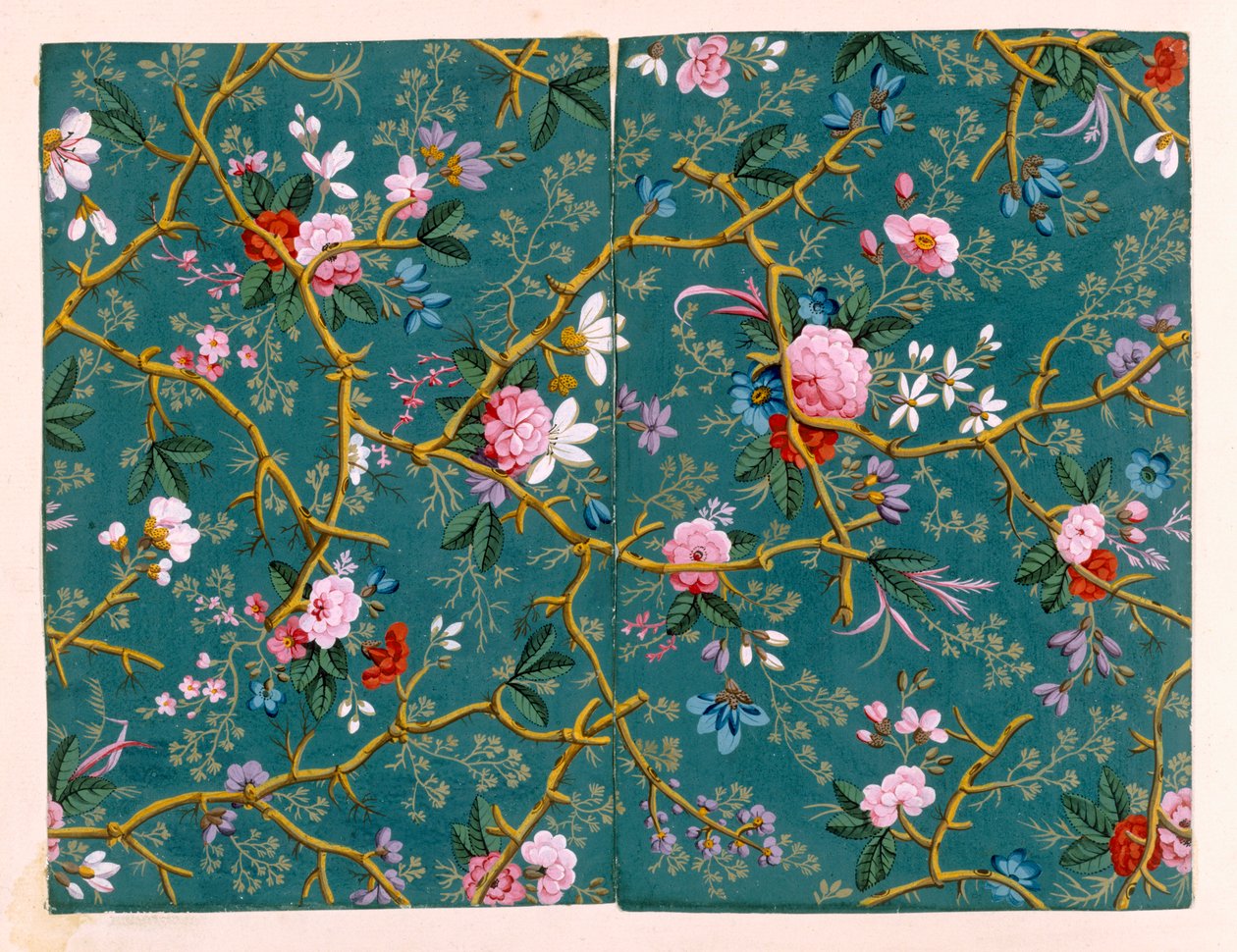 Marble End Paper by William Kilburn
