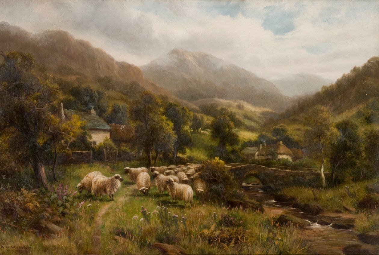Aber, North Wales by William Langley