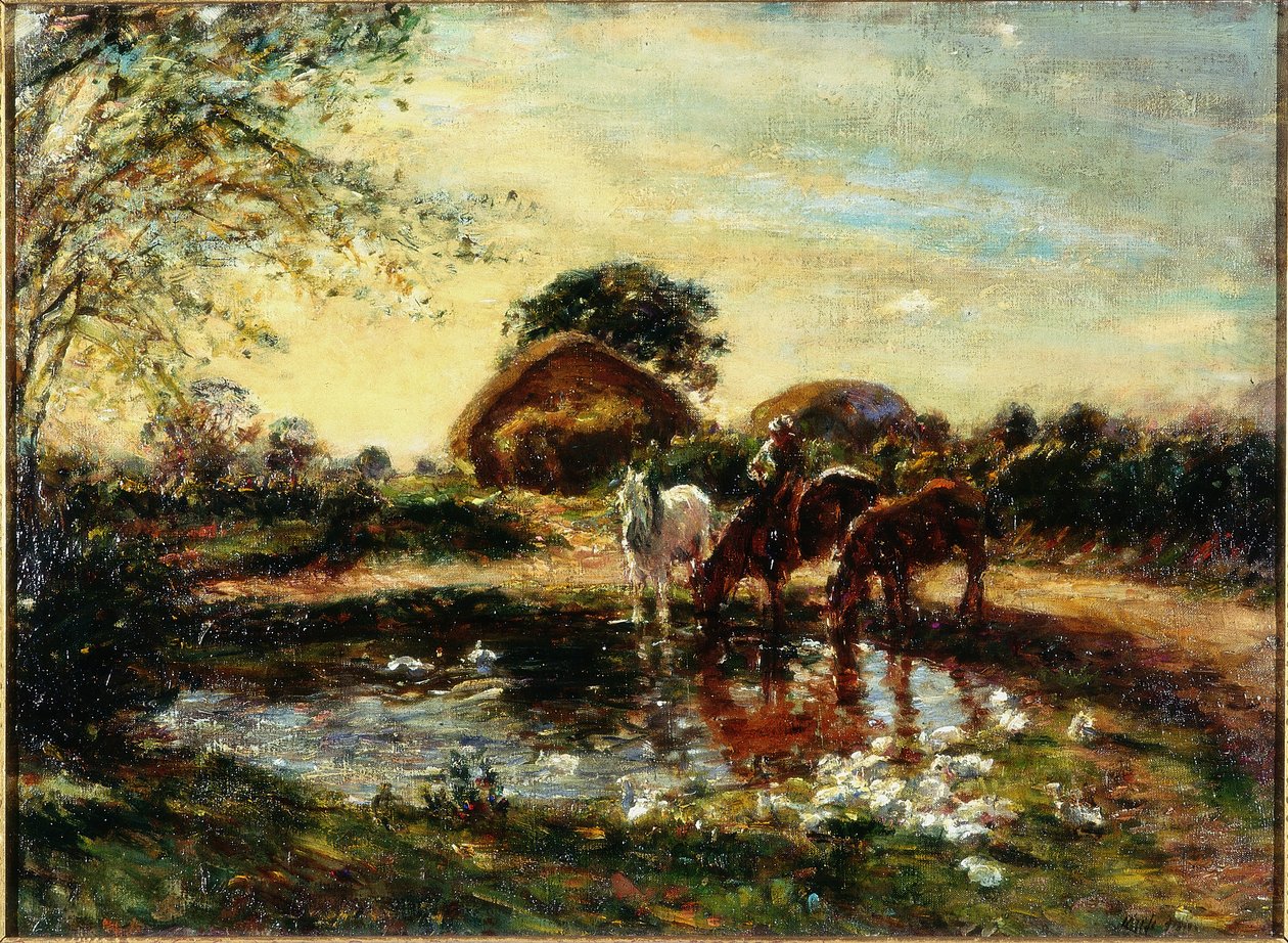 The Farm Pond by Mark Fisher
