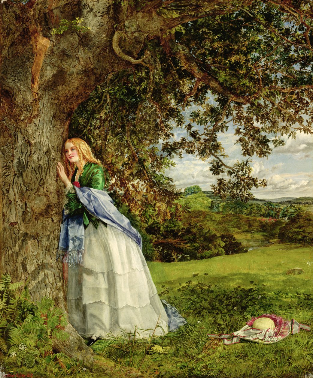 The Talking Oak by William Maw Egley
