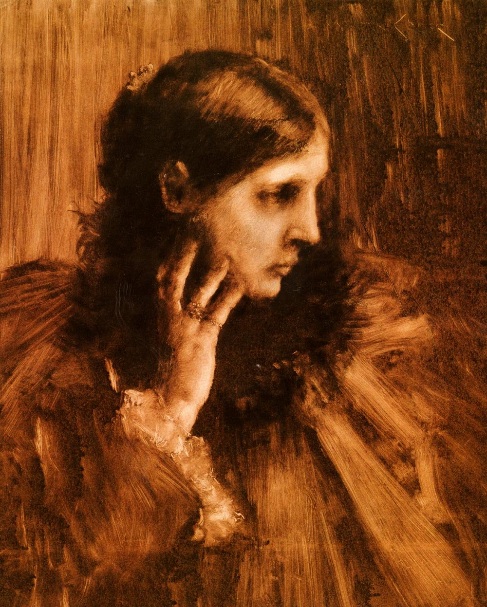 Reverie by William Merritt Chase