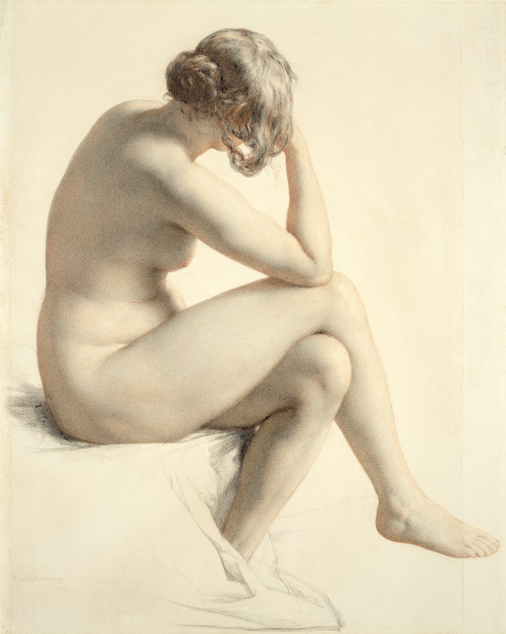 Life Study by William Mulready