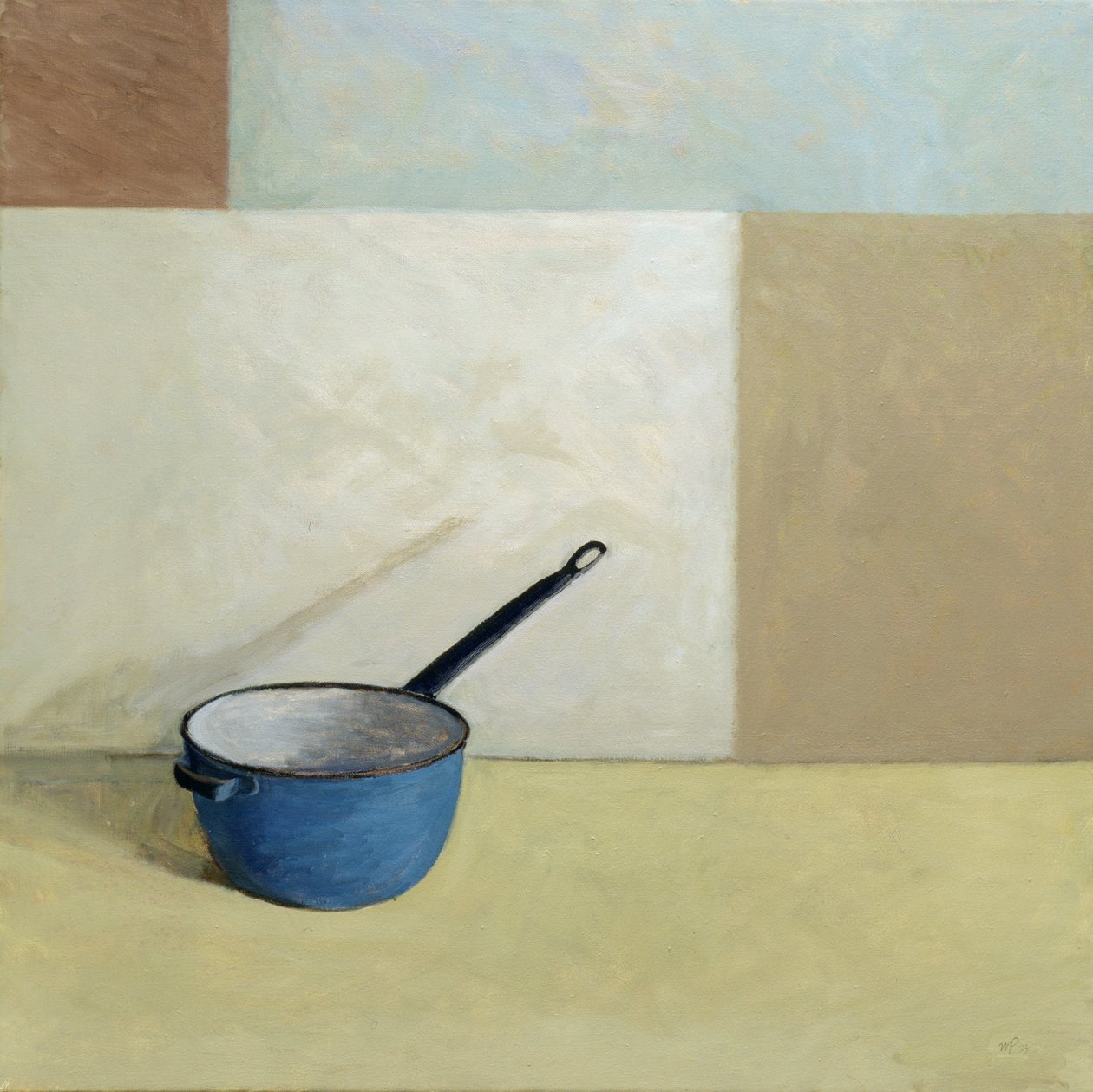 Blue Saucepan by William Packer