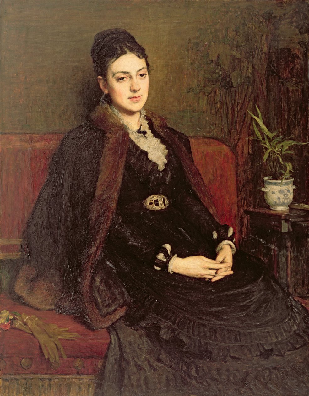 Portrait of Lady Orchardson (c.1854-1917) c.1875 by William Quiller Orchardson