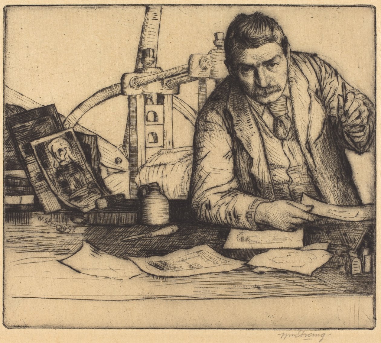 Self-Portrait by William Strang