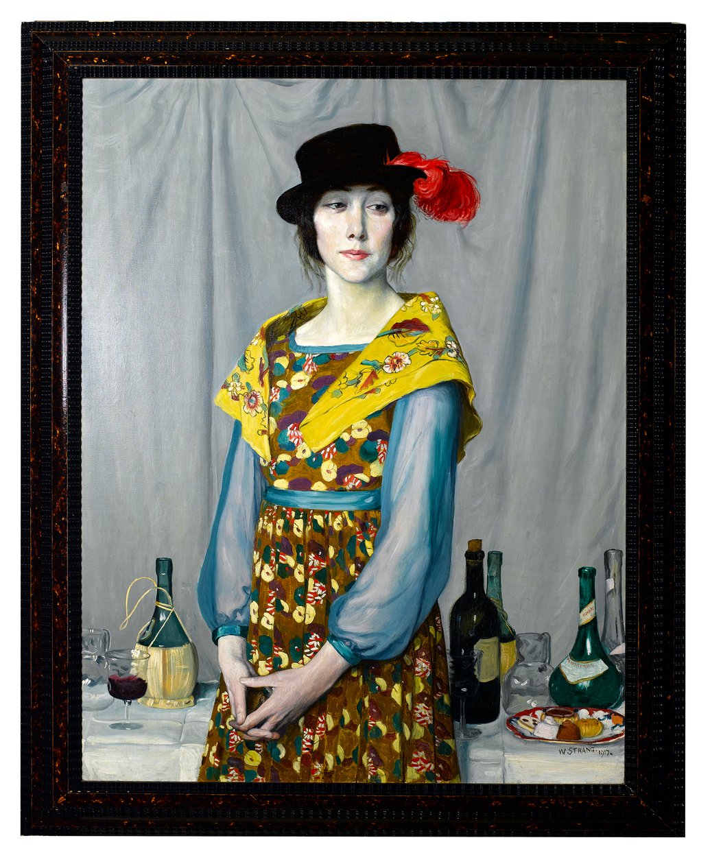 The Buffet, 1917 by William Strang