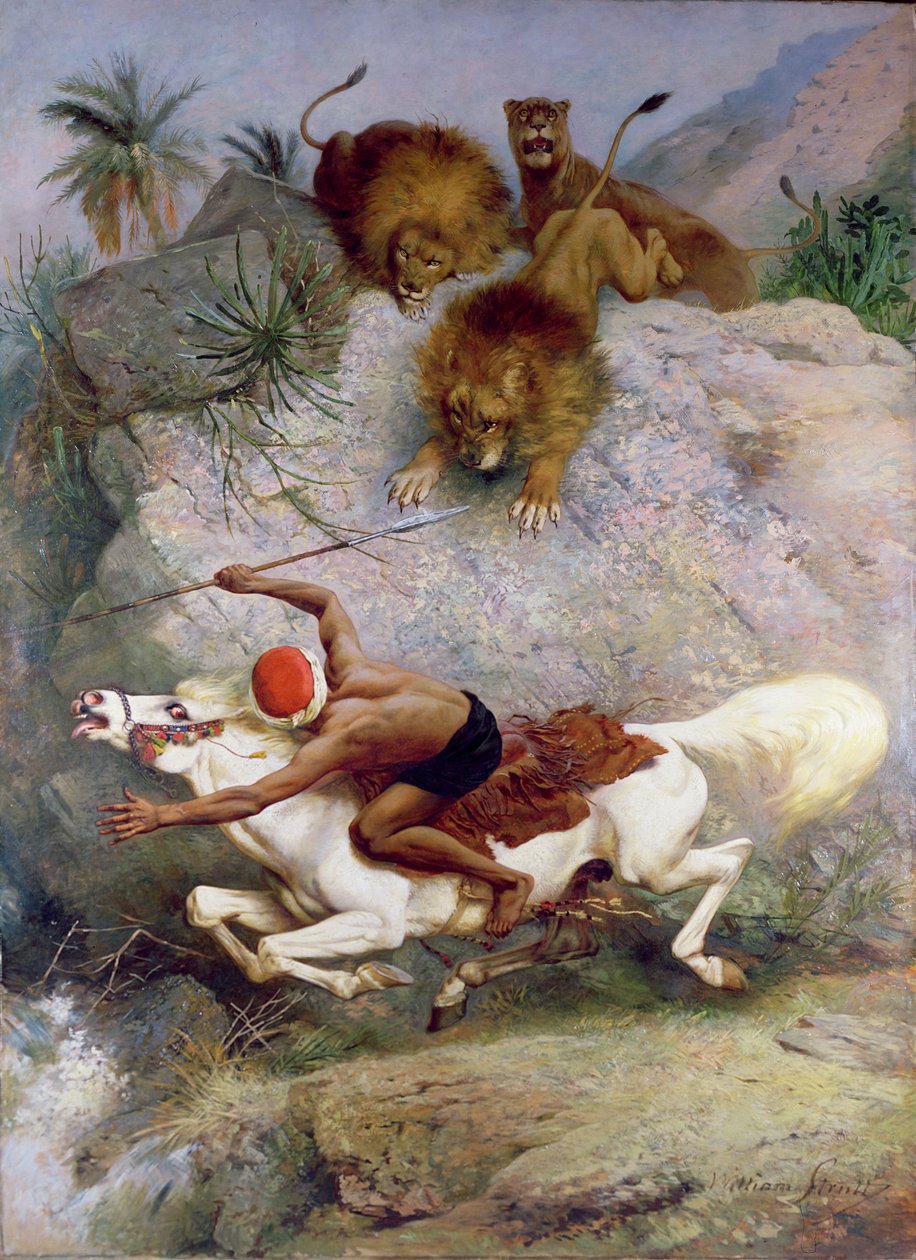 The Attack by William Strutt