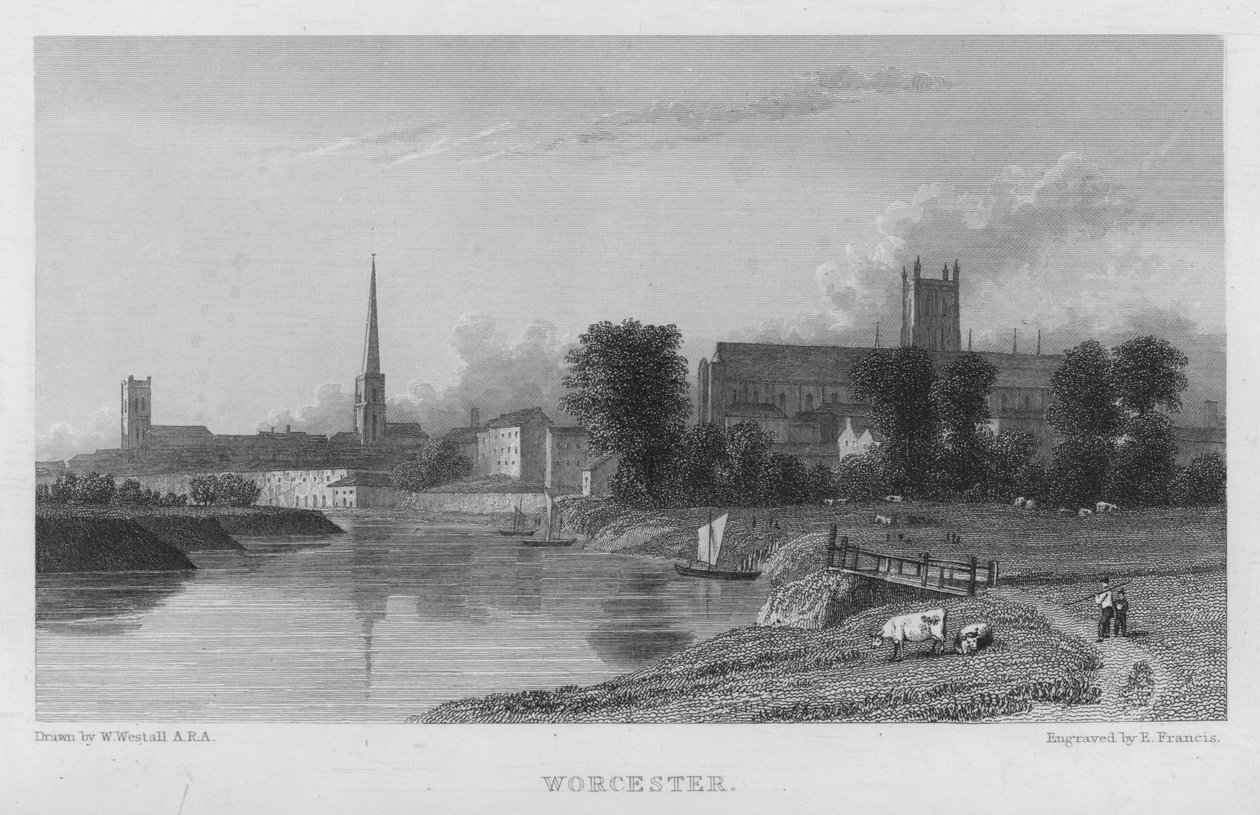 Worcester by William (after) Westall