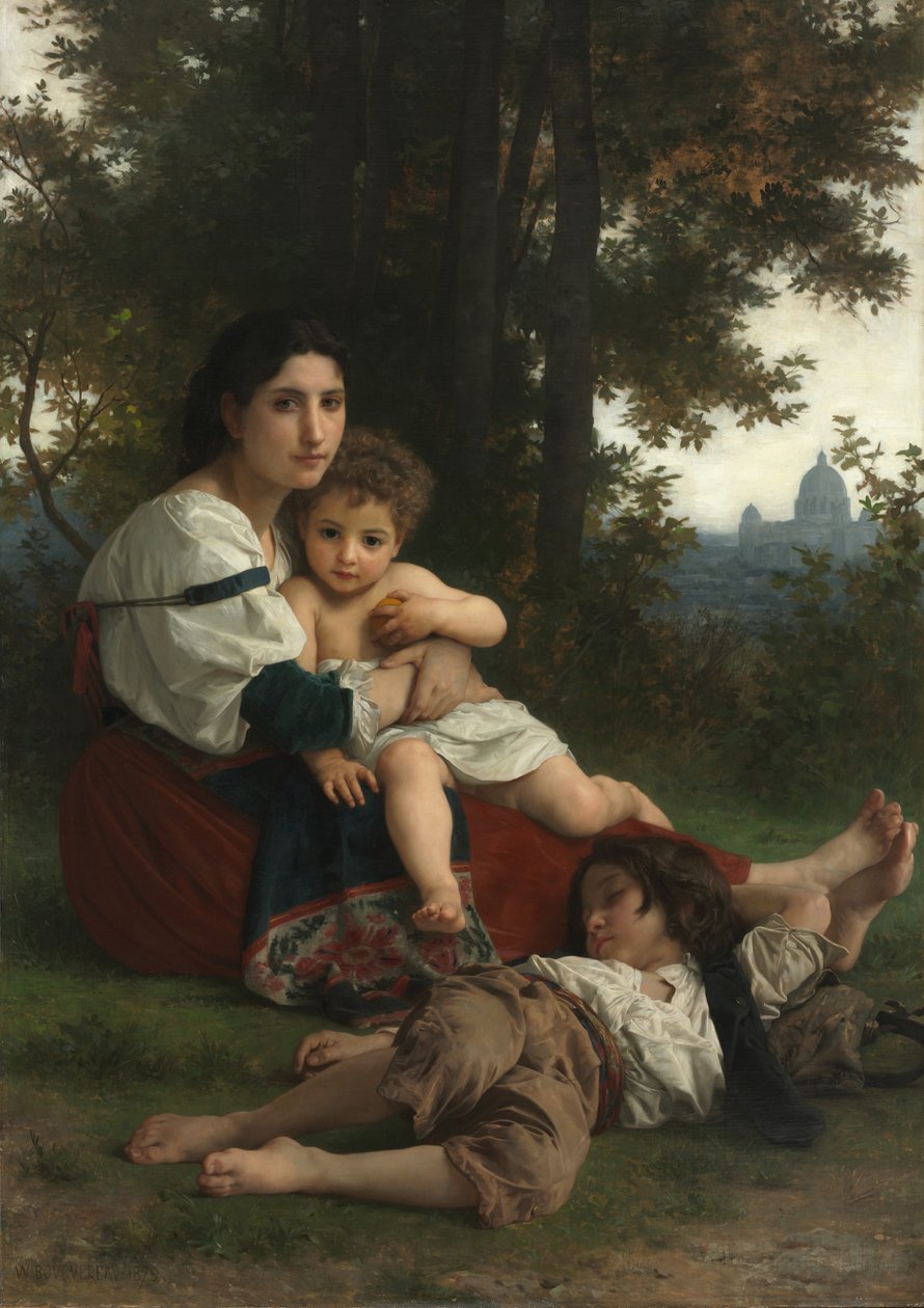 Rest by William Adolphe Bouguereau