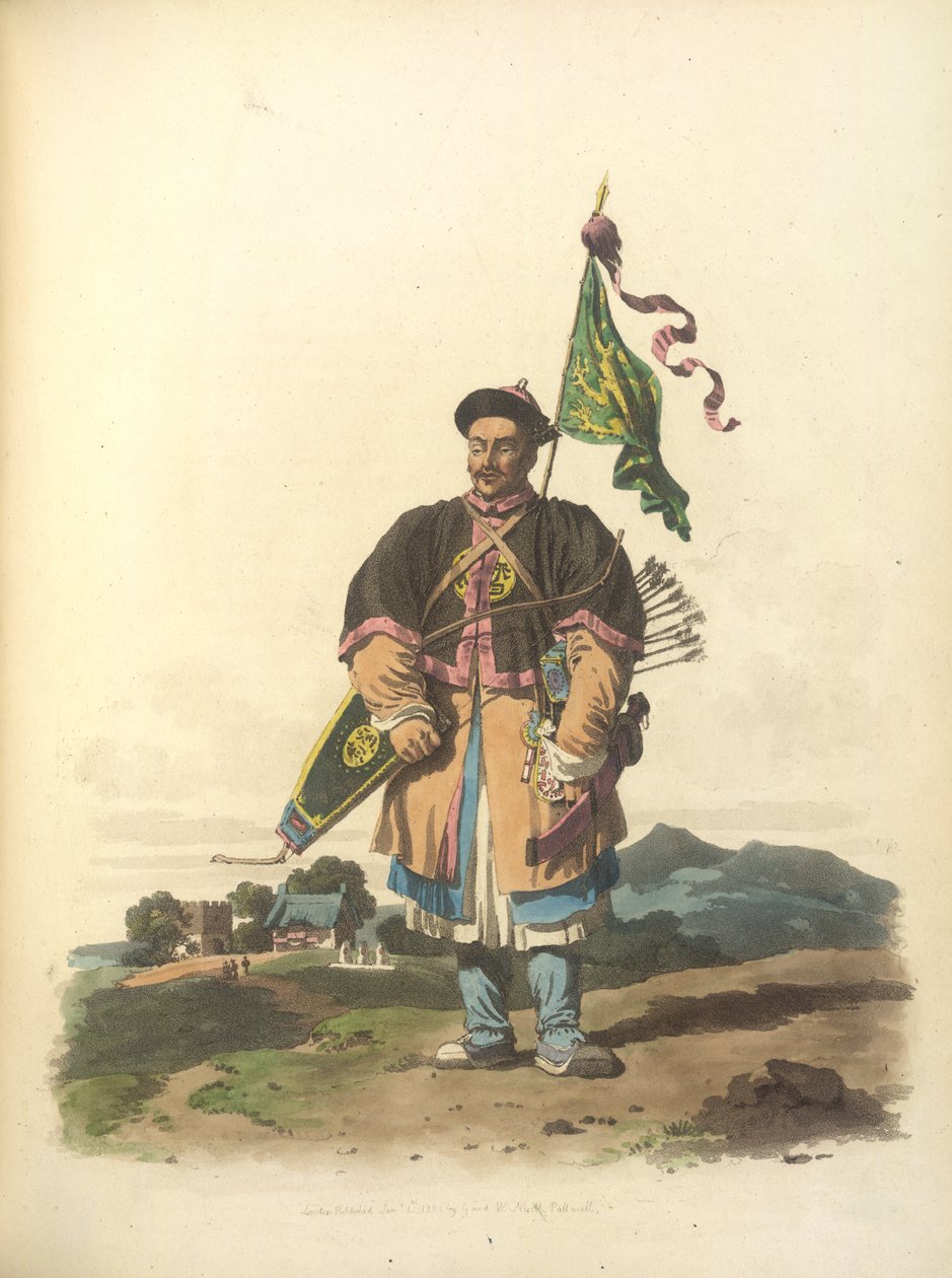 A soldier in his common dress by William Alexander