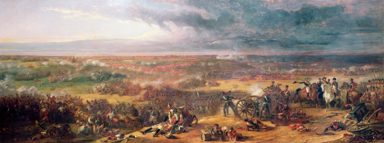 Battle of Waterloo by William Allan