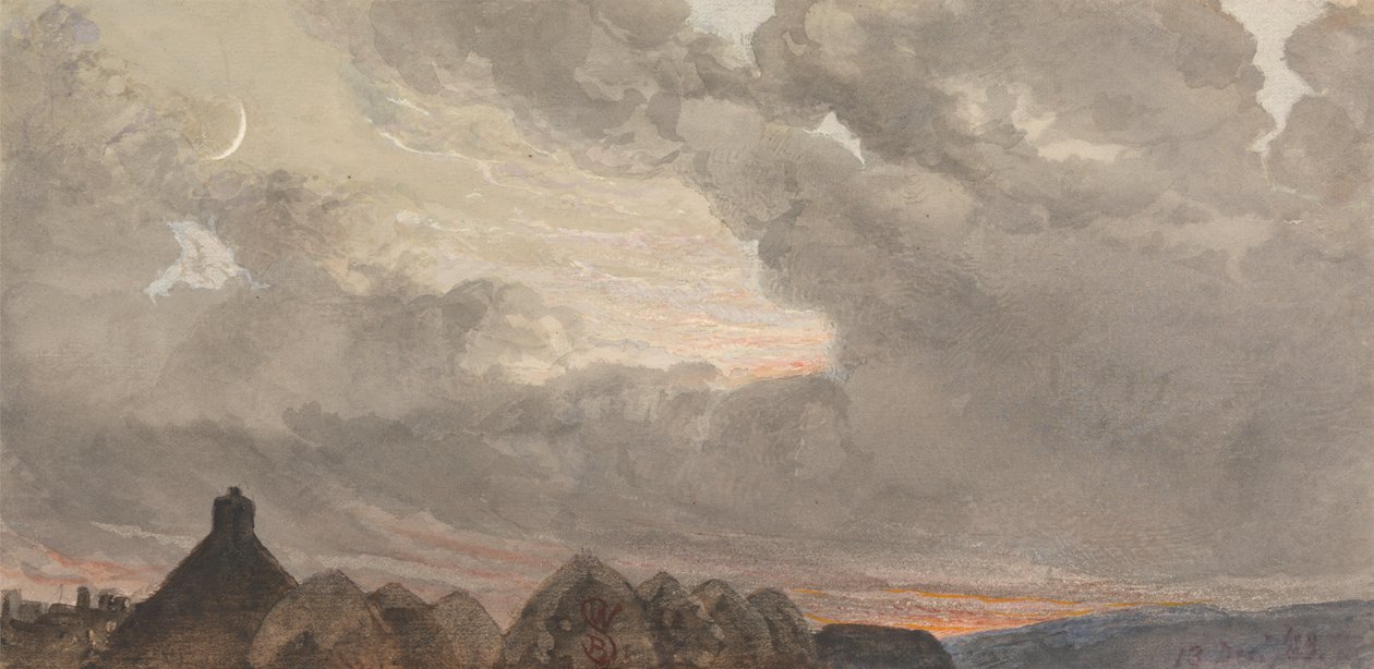 The New Moon by William Bell Scott