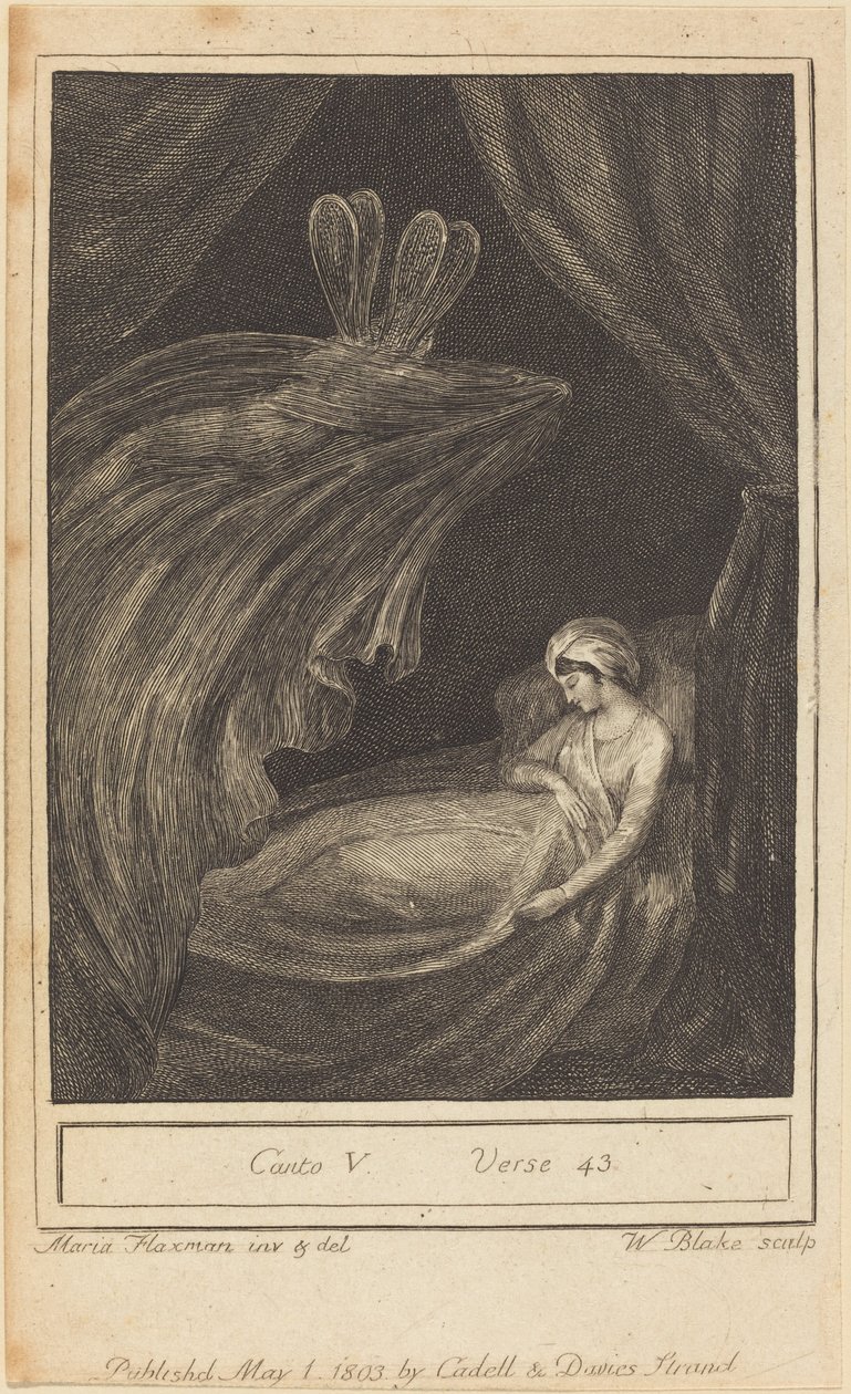 Canto V, Verse 43 by William Blake