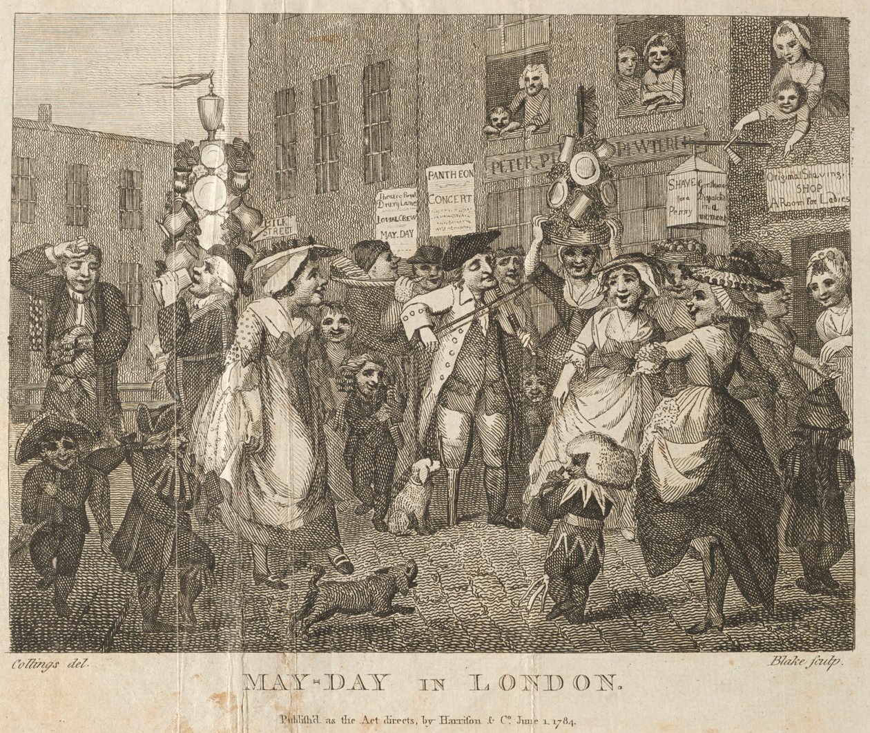 May-Day in London by William Blake