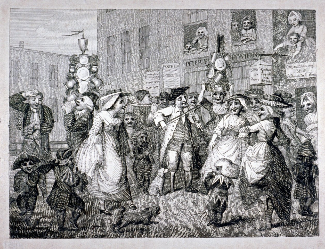 May Day in London by William Blake