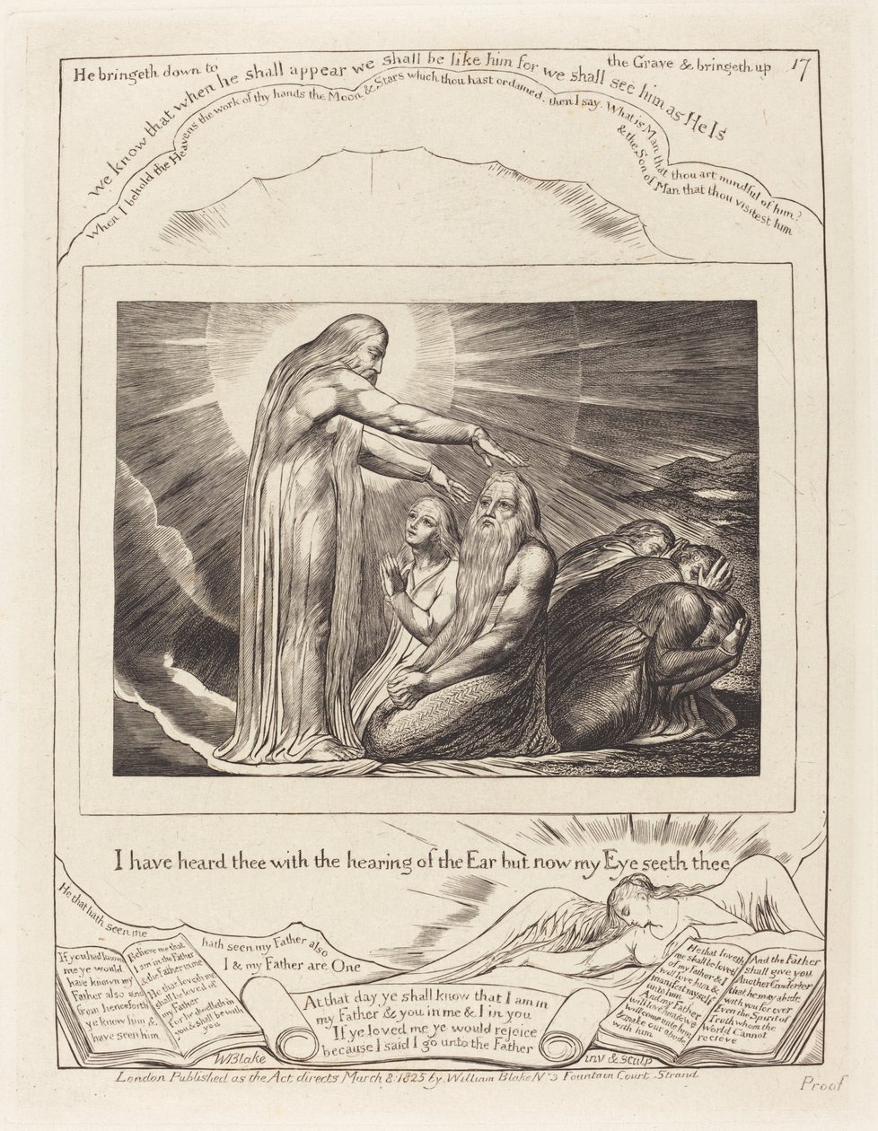 The Vision of God by William Blake