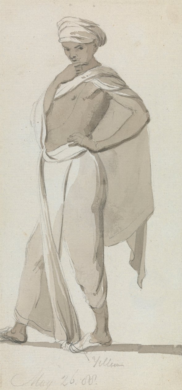 A Young Indian by William Daniell