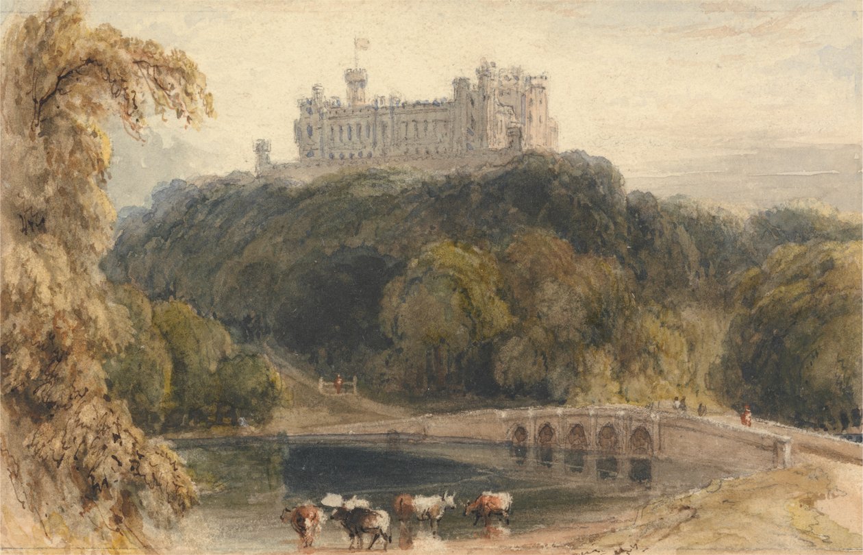 Belvoir Castle, Rutland by William Daniell