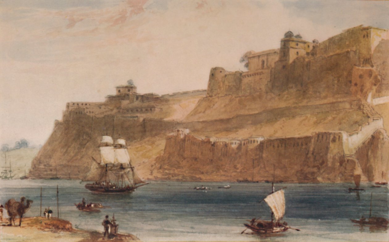 Chunar Gur by William Daniell