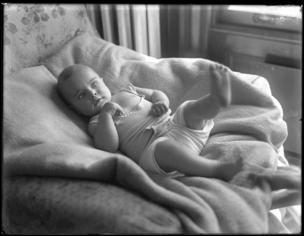 Lundy baby by William Davis Hassler