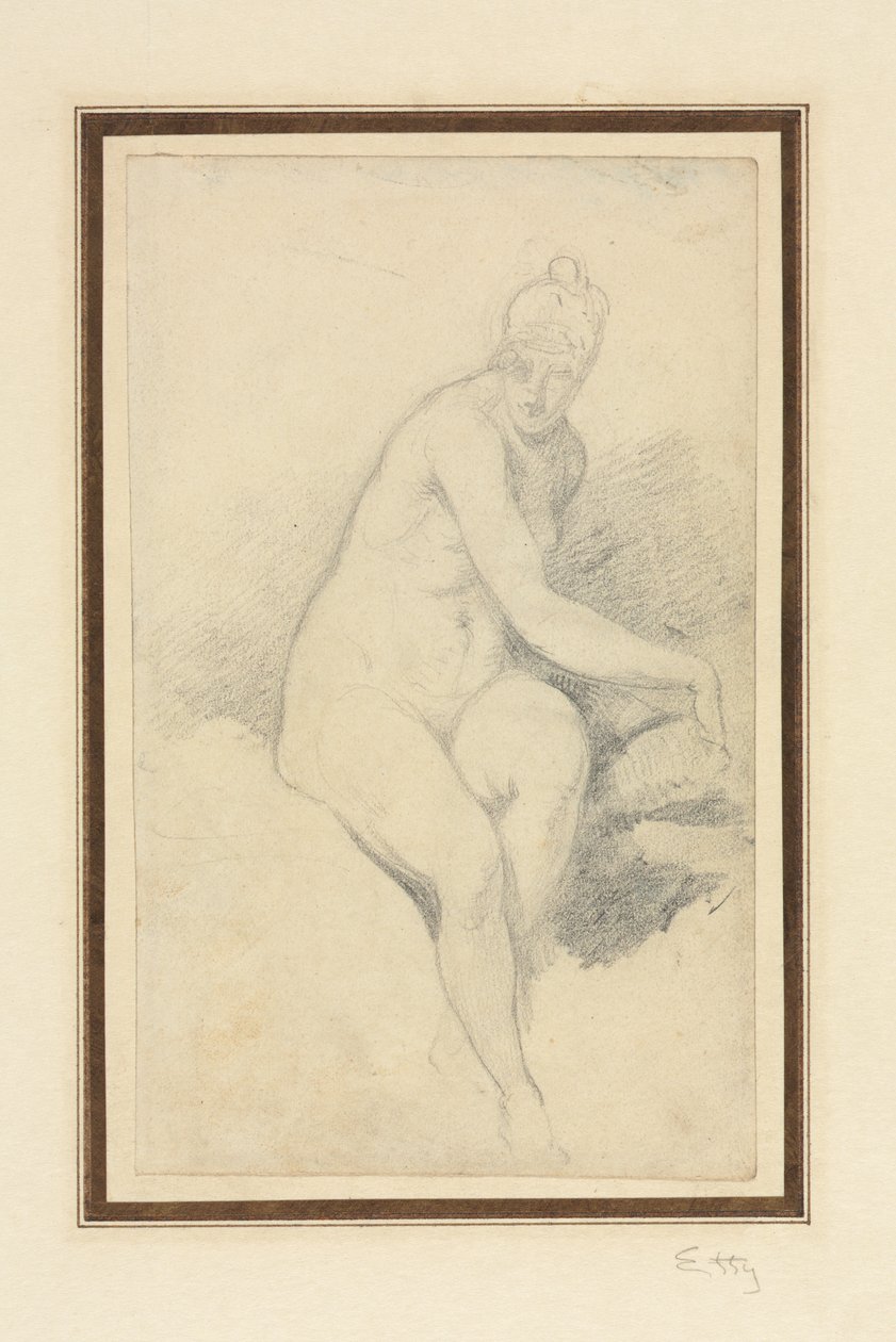 Seated Nude by William Etty