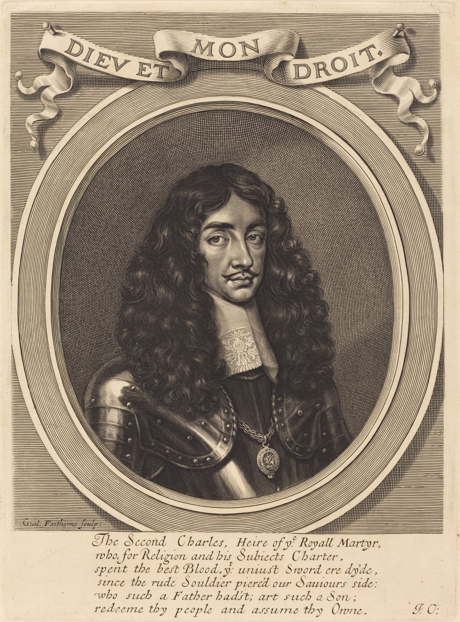 Charles II by William Faithorne
