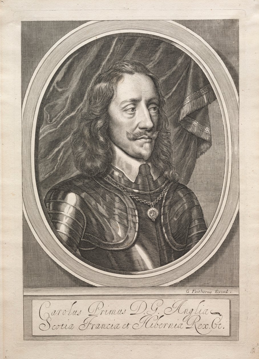 Charles I by William Faithorne