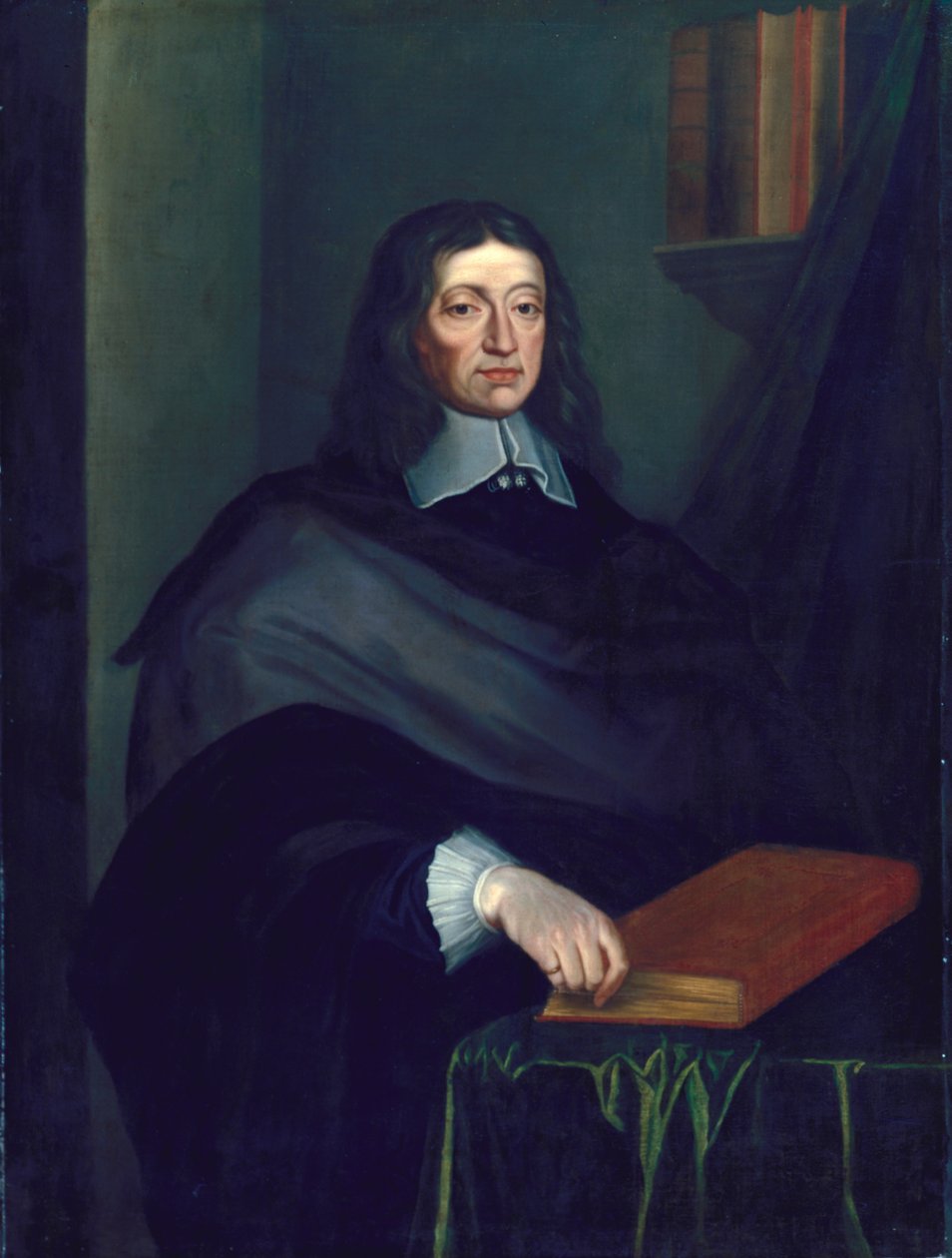 John Milton by William Faithorne