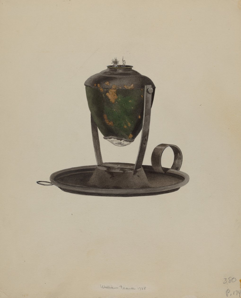 Whaler Lamp by William Frank