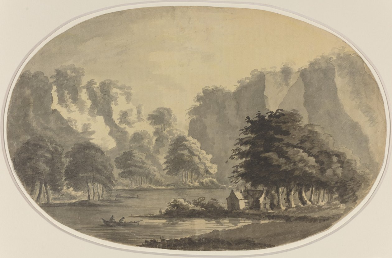 View of Ullswater by William Gilpin