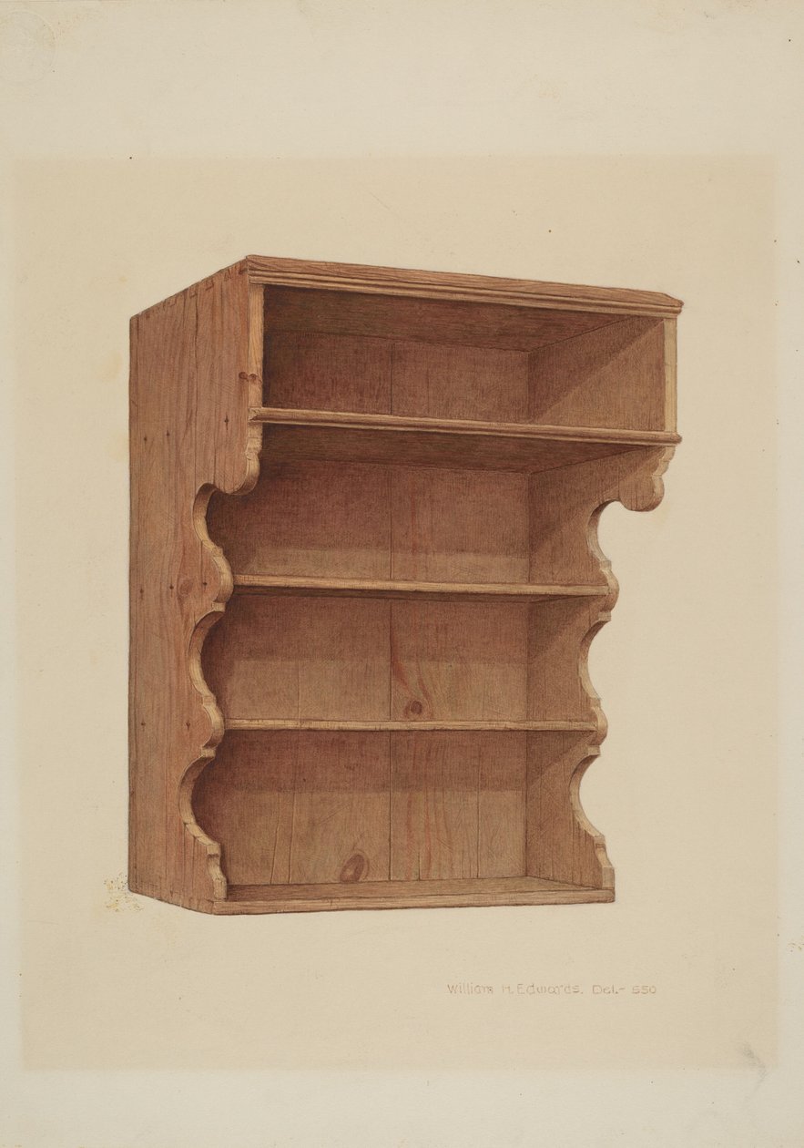 Hanging Shelf by William H Edwards