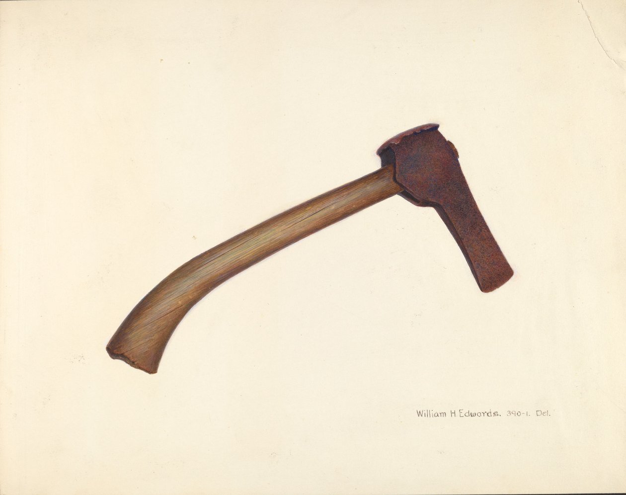 Post Axe by William H Edwards