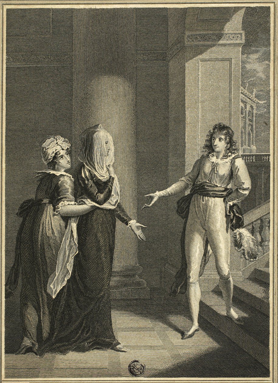 Olivia and Viola by William Hamilton