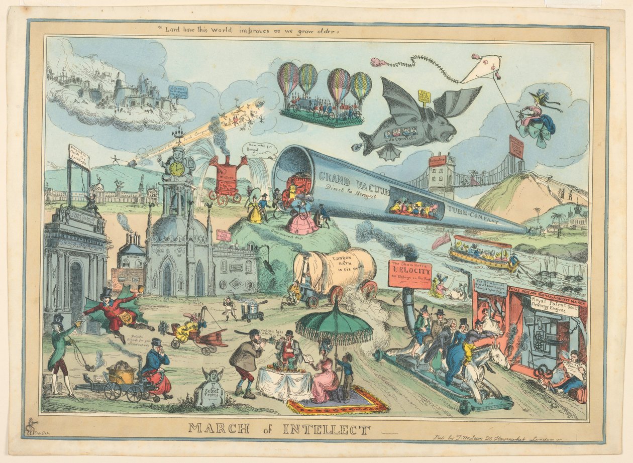 March of Intellect by William Heath