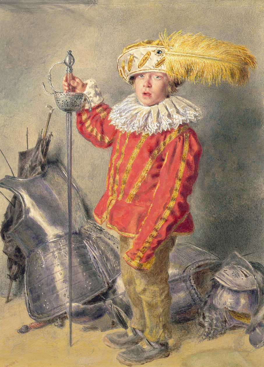 A Warrior Bold by William Henry Hunt