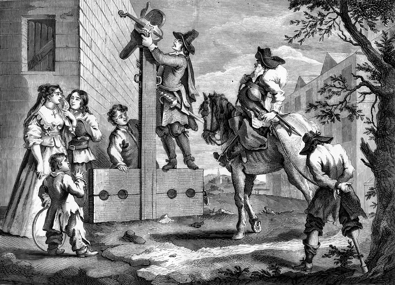 Hudibras by William Hogarth