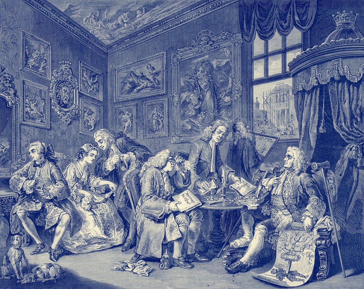 Marriage a la Mode by William Hogarth
