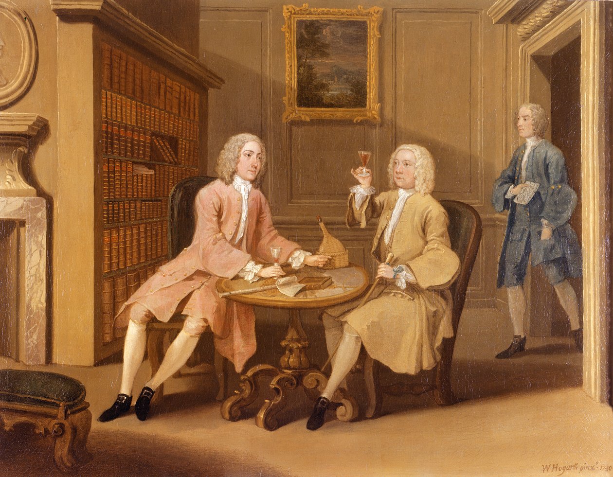 Mr Woodbridge and Captain Holland by William Hogarth