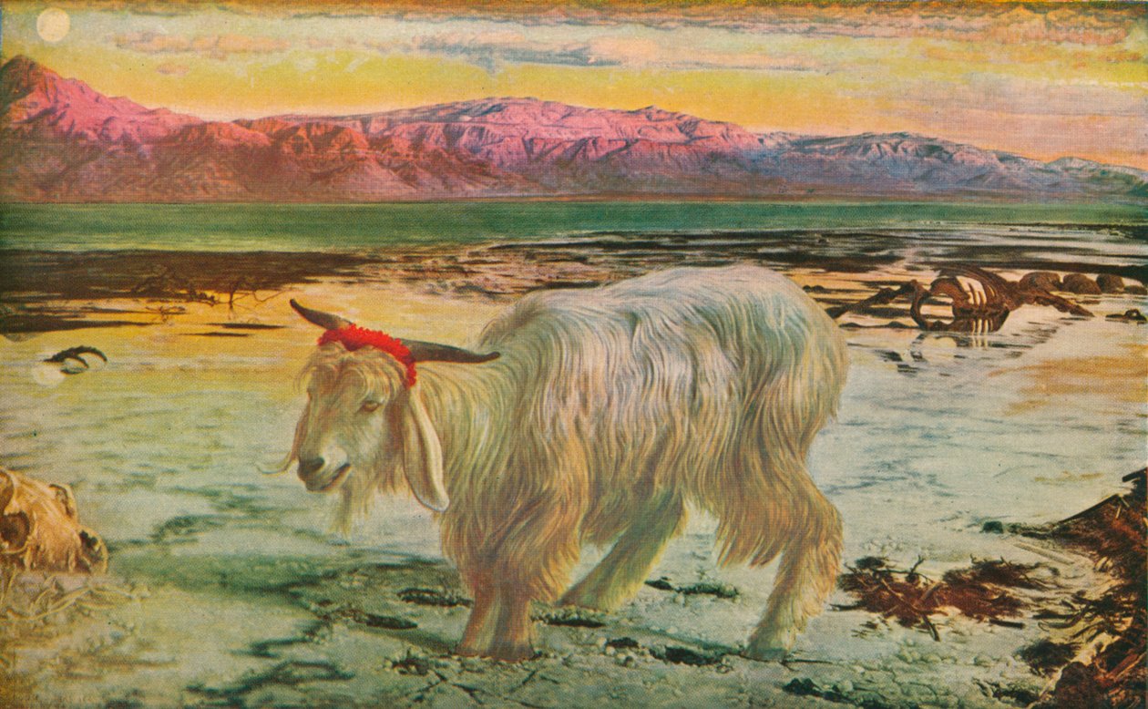 The Scapegoat by William Holman Hunt