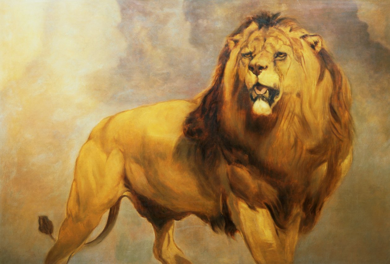 Lion by William Huggins