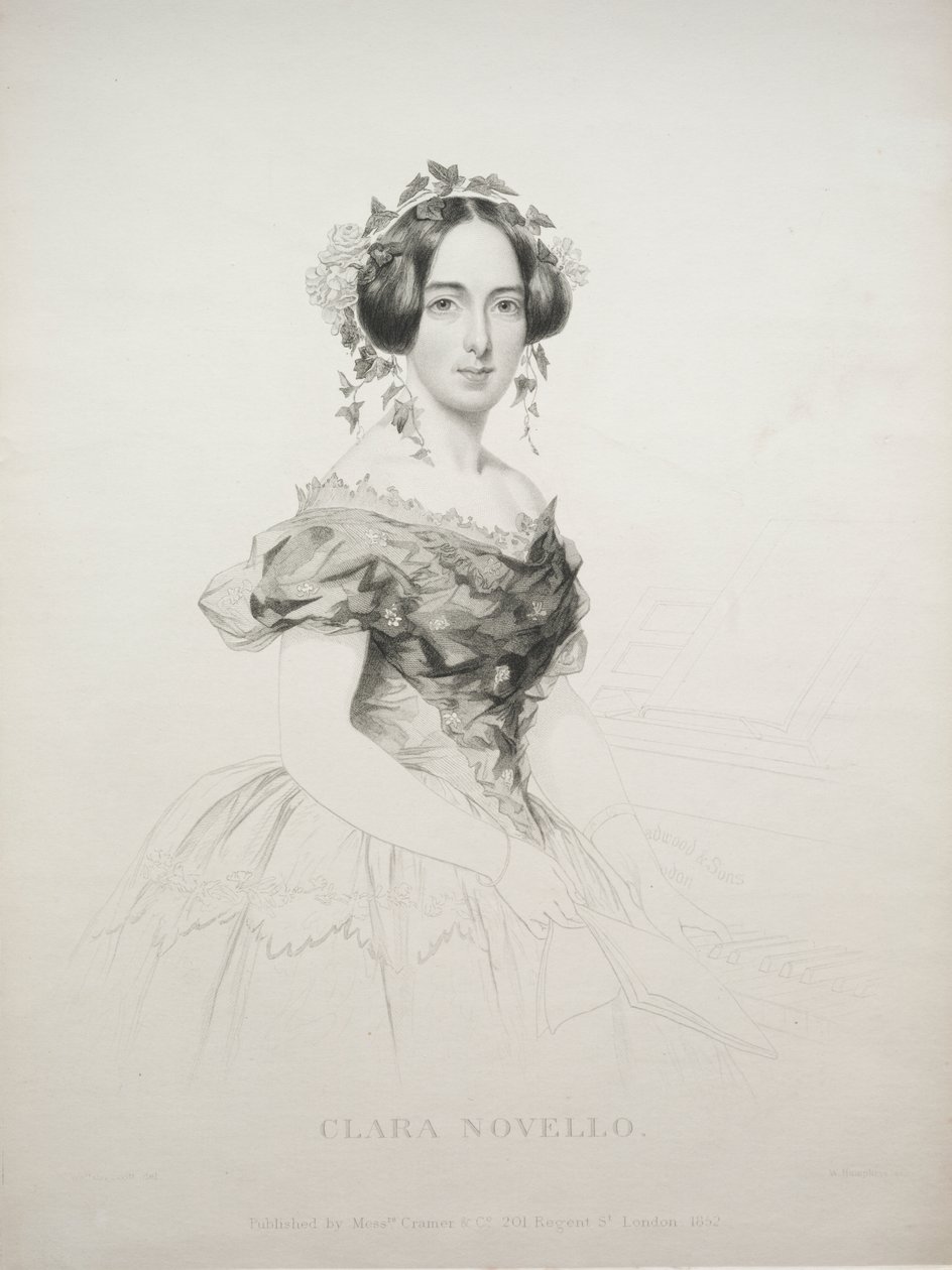 Clara Novello by William Humphreys