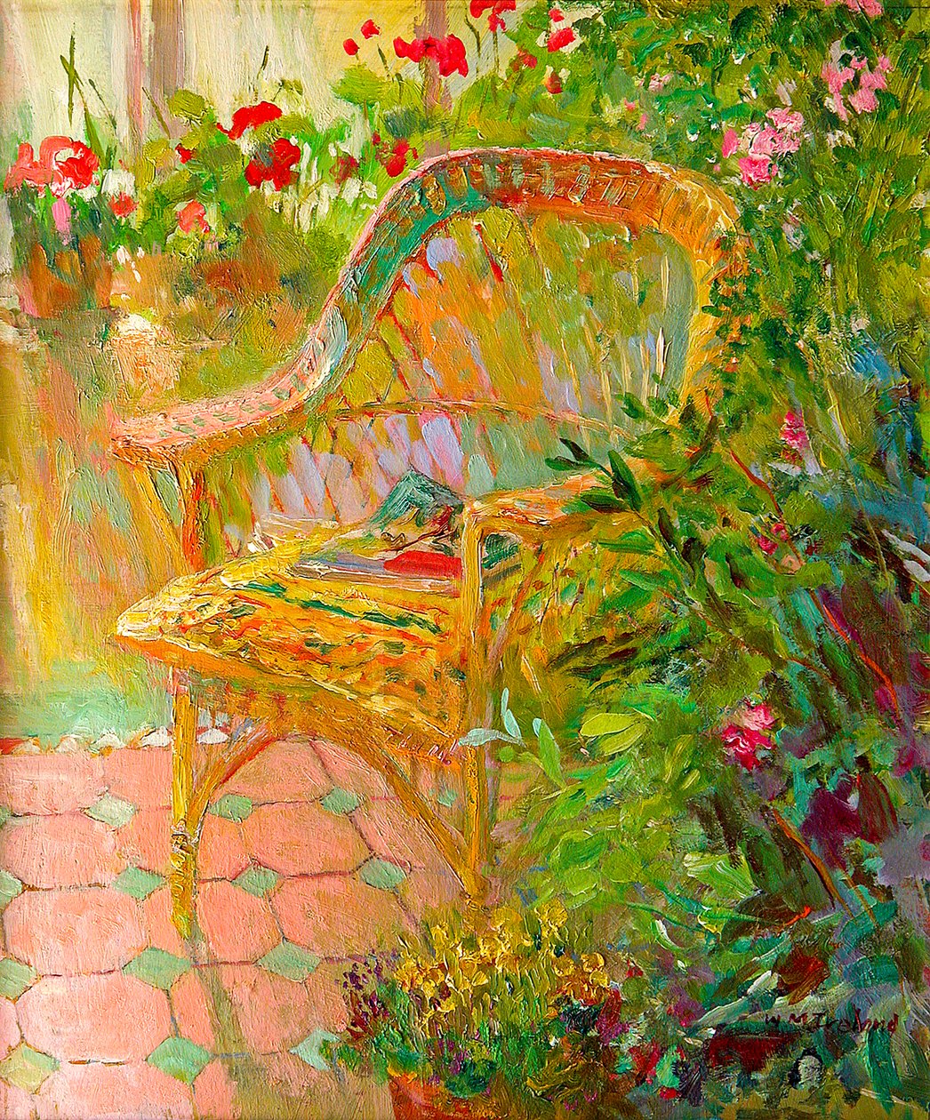 Wicker Chair by William Ireland