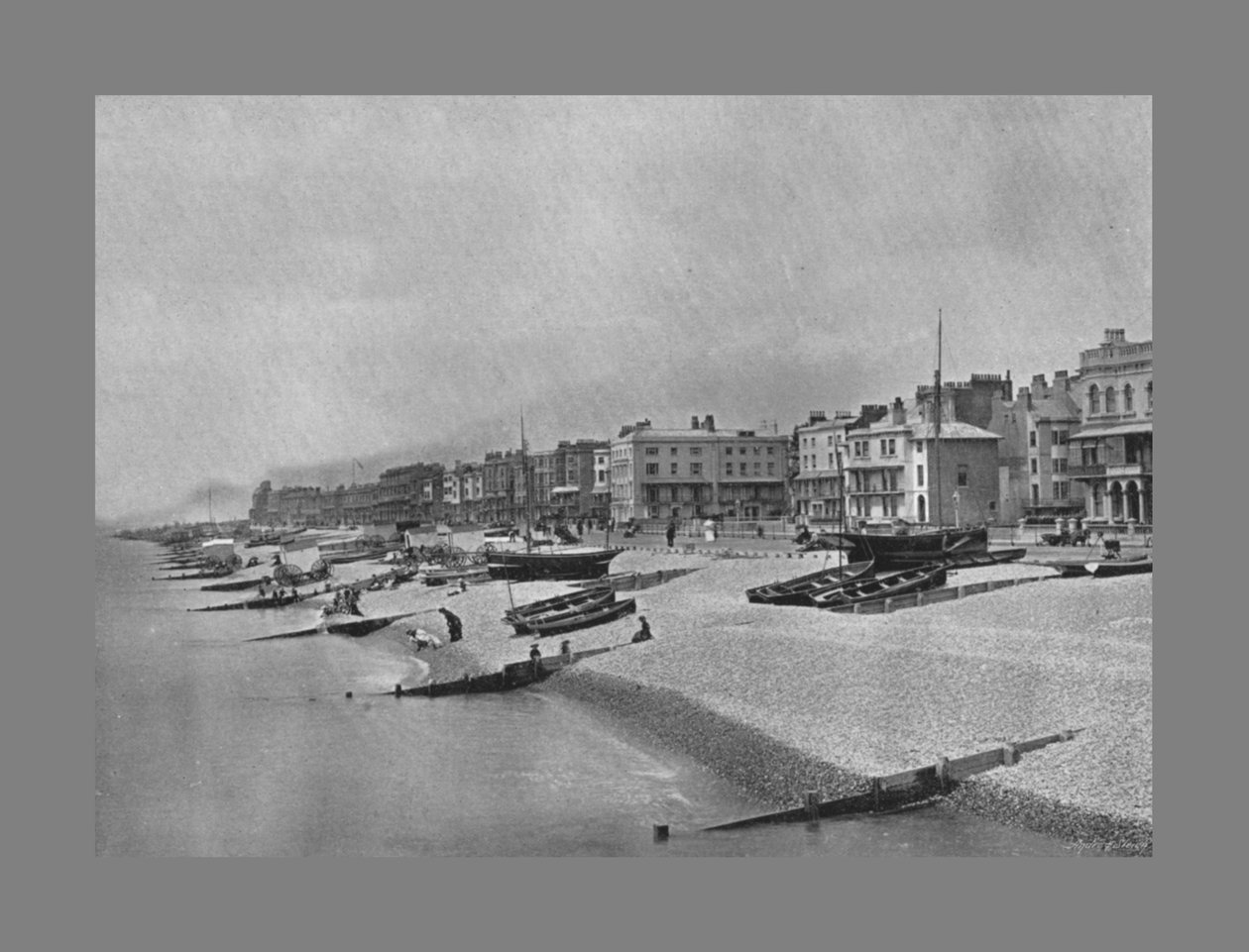 The Parade Worthing, c1900 by William James Gardiner